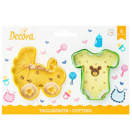 Decora Decora Uitsteker Romper en Kinderwagen Set/2