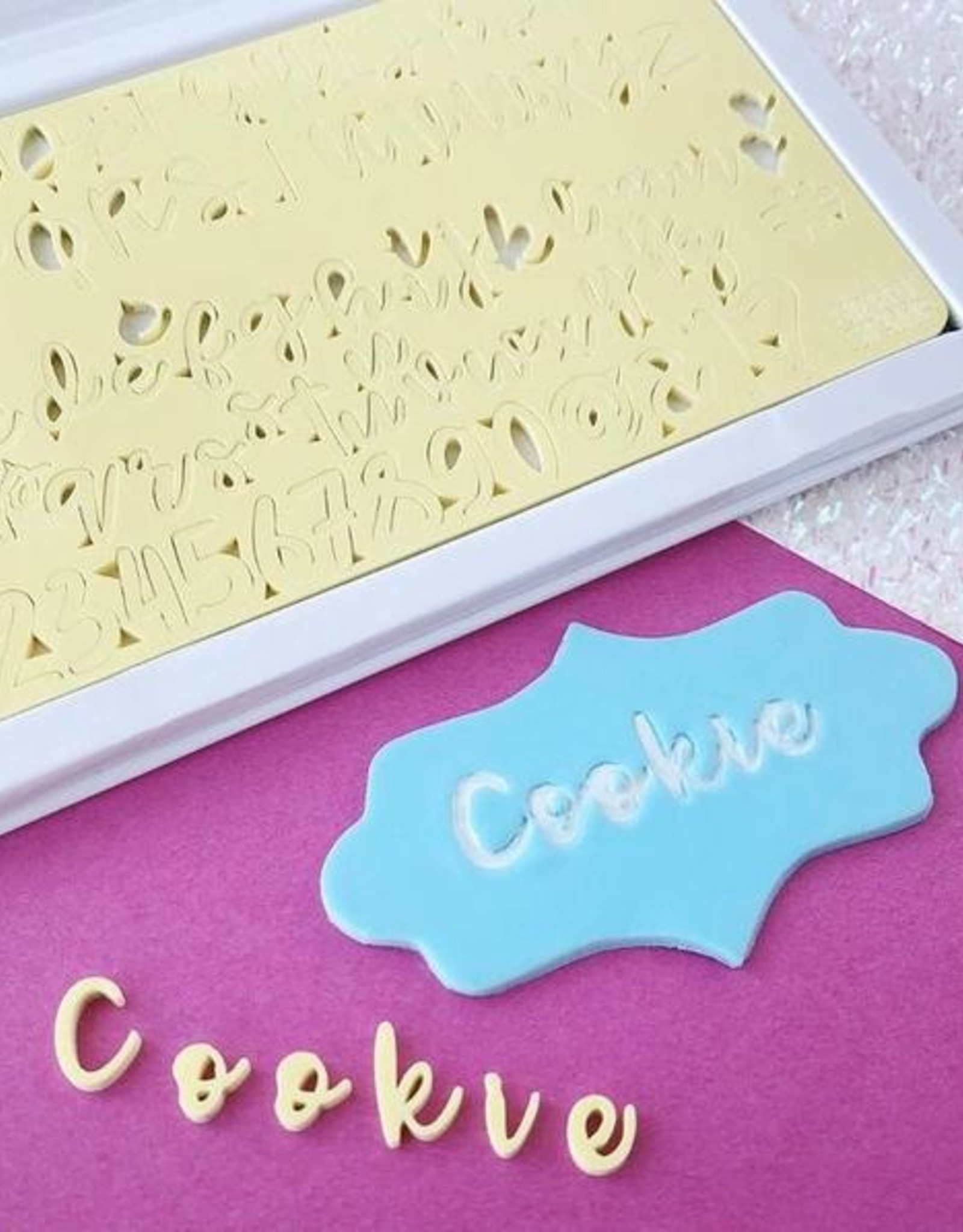 Sweet Stamp Sweet Stamp Letters & Cijfers Set Cookie