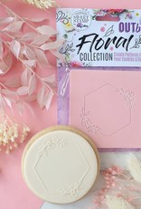 Sweet Stamp Sweet Stamp Outboss Floral Hexagon Frame