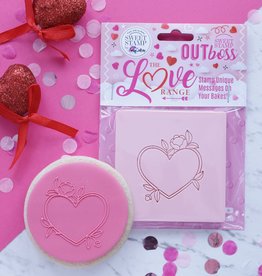 Sweet Stamp Sweet Stamp Outboss Heart Floral Frame