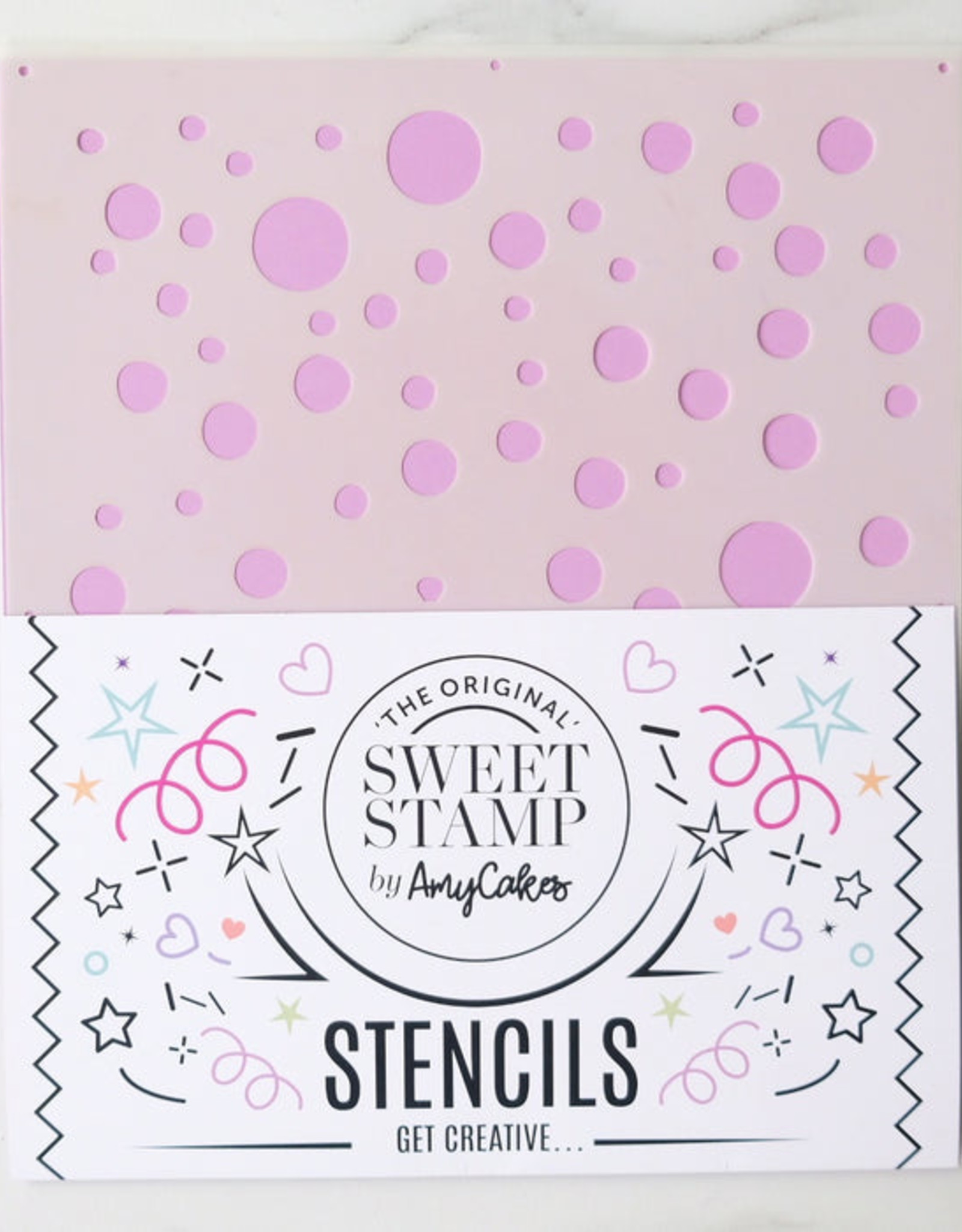 Sweet Stamp Sweet Stamp Stencil Bubble Pop 21,5x25cm