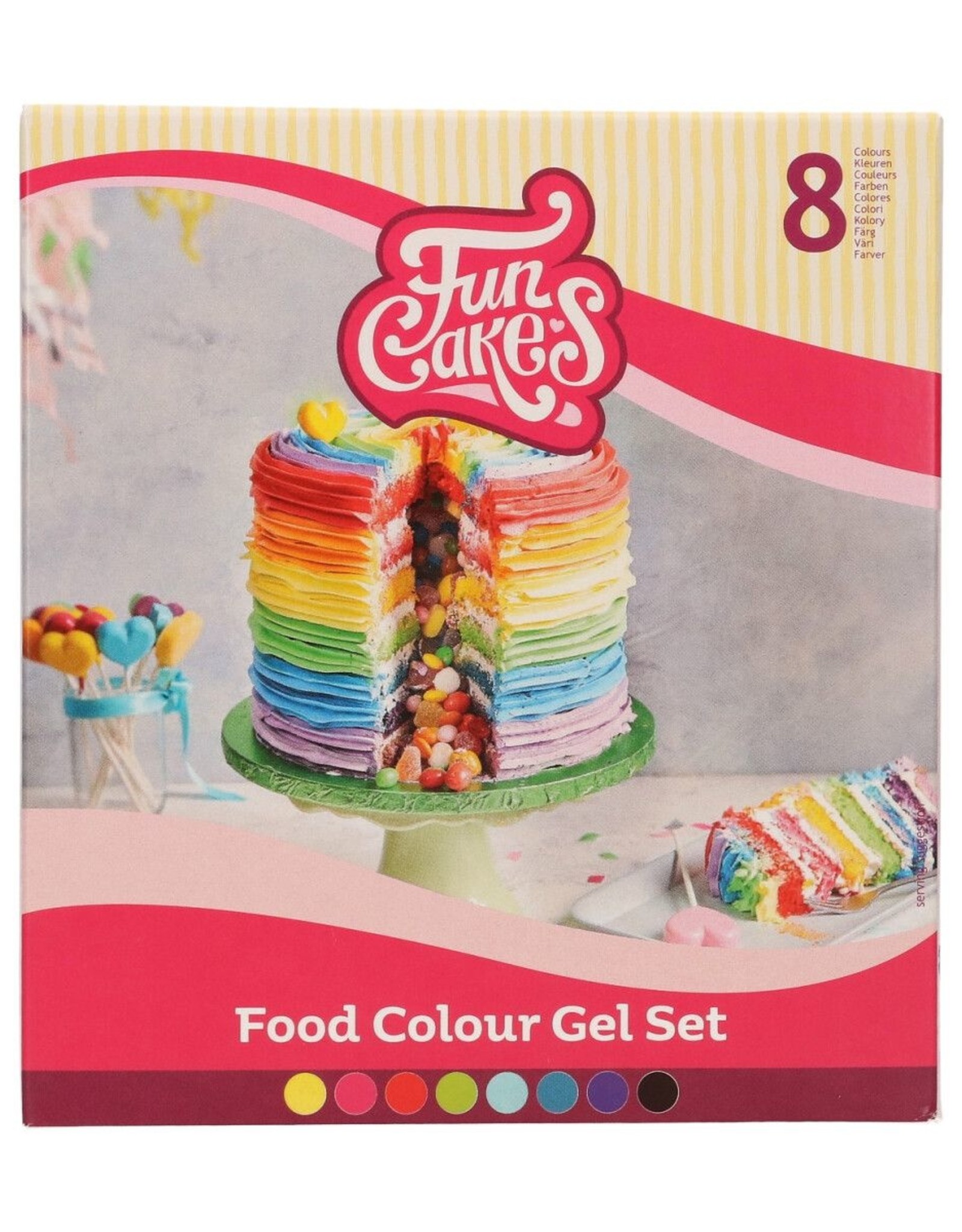 FunCakes FunCakes Eetbare Kleurstof Gel Set/8