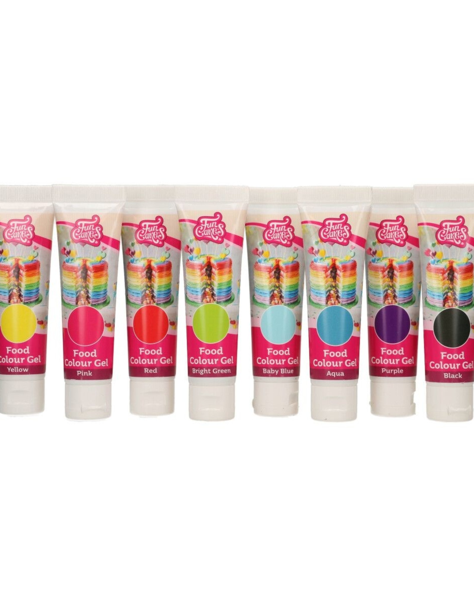 FunCakes FunCakes Eetbare Kleurstof Gel Set/8