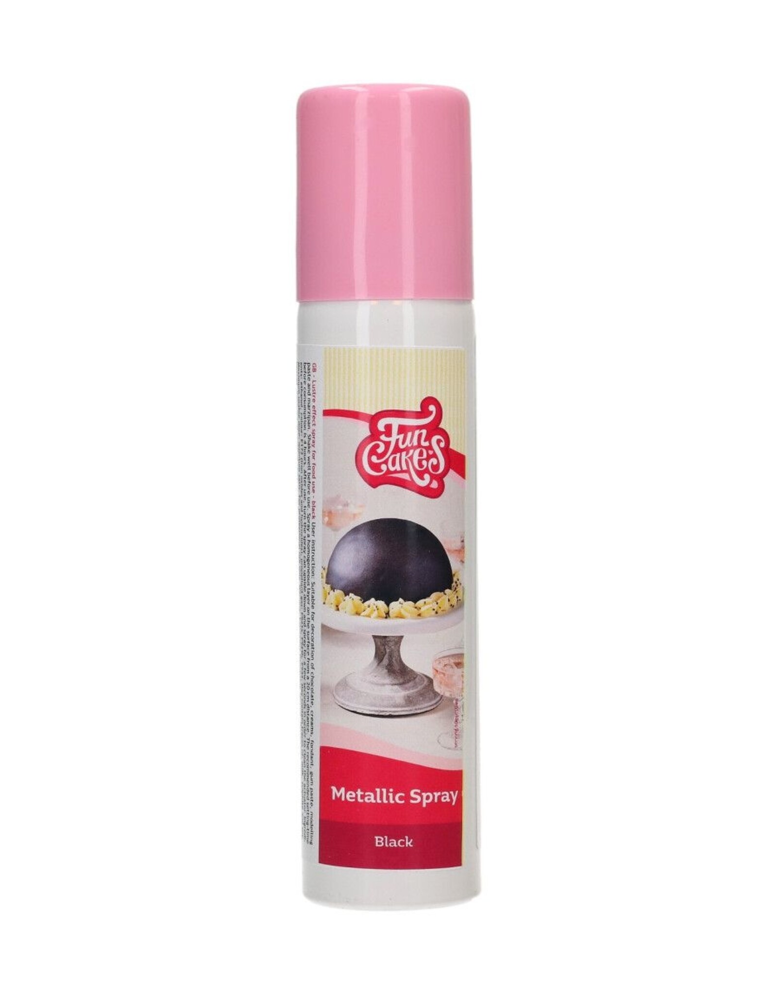 FunCakes FunCakes Metallic Spray Black 100 ml