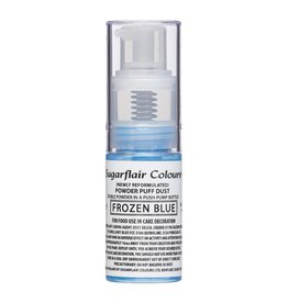 Sugarflair Sugarflair Pump Spray Powder Puff Dust -Frozen Blue-