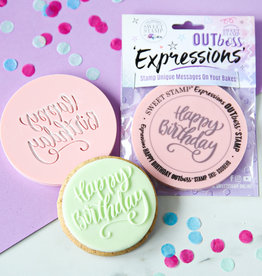 Sweet Stamp Sweet Stamp Outboss Elegant Happy Birthday