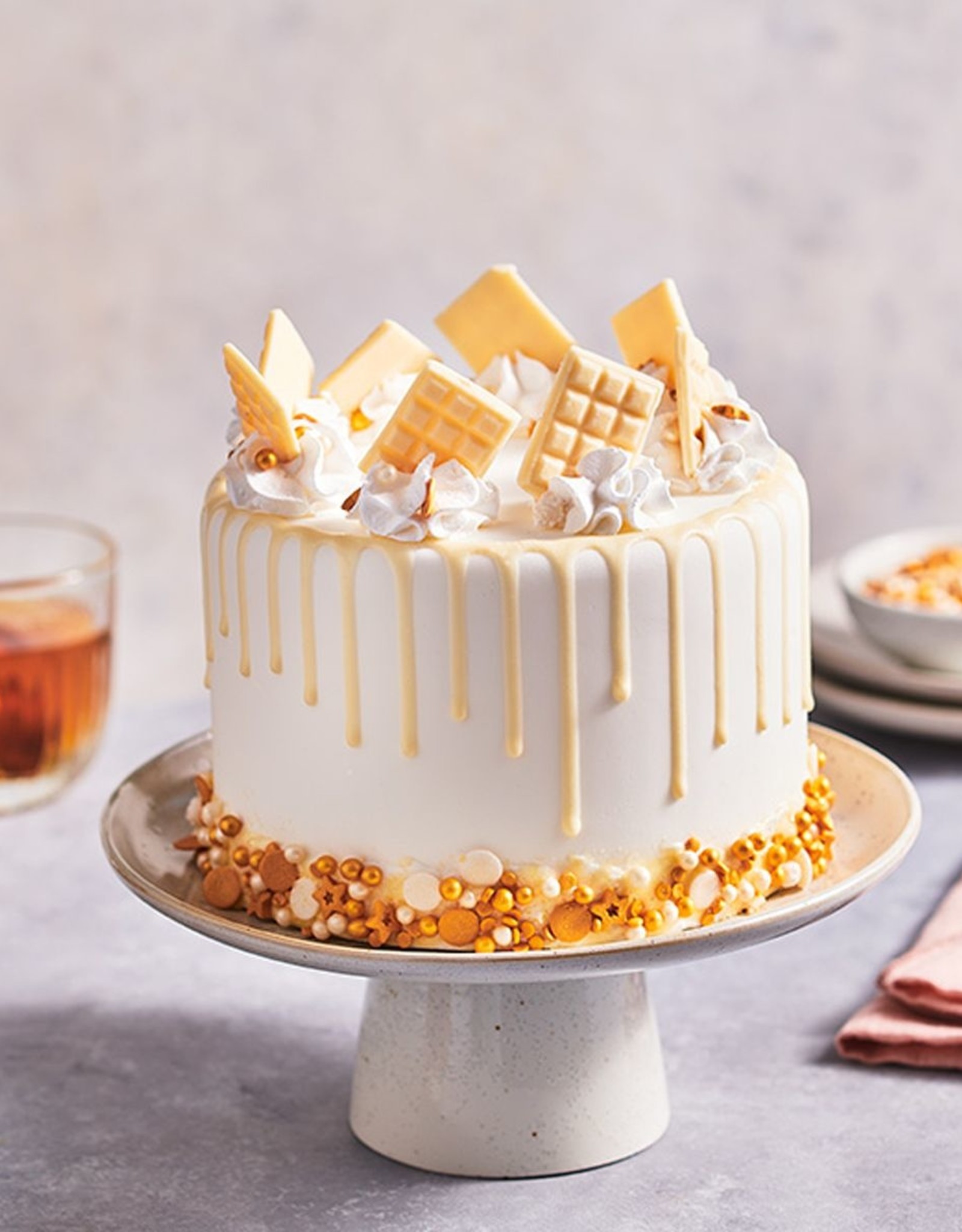 FunCakes FunCakes Cake Drip Roomwit 180 g