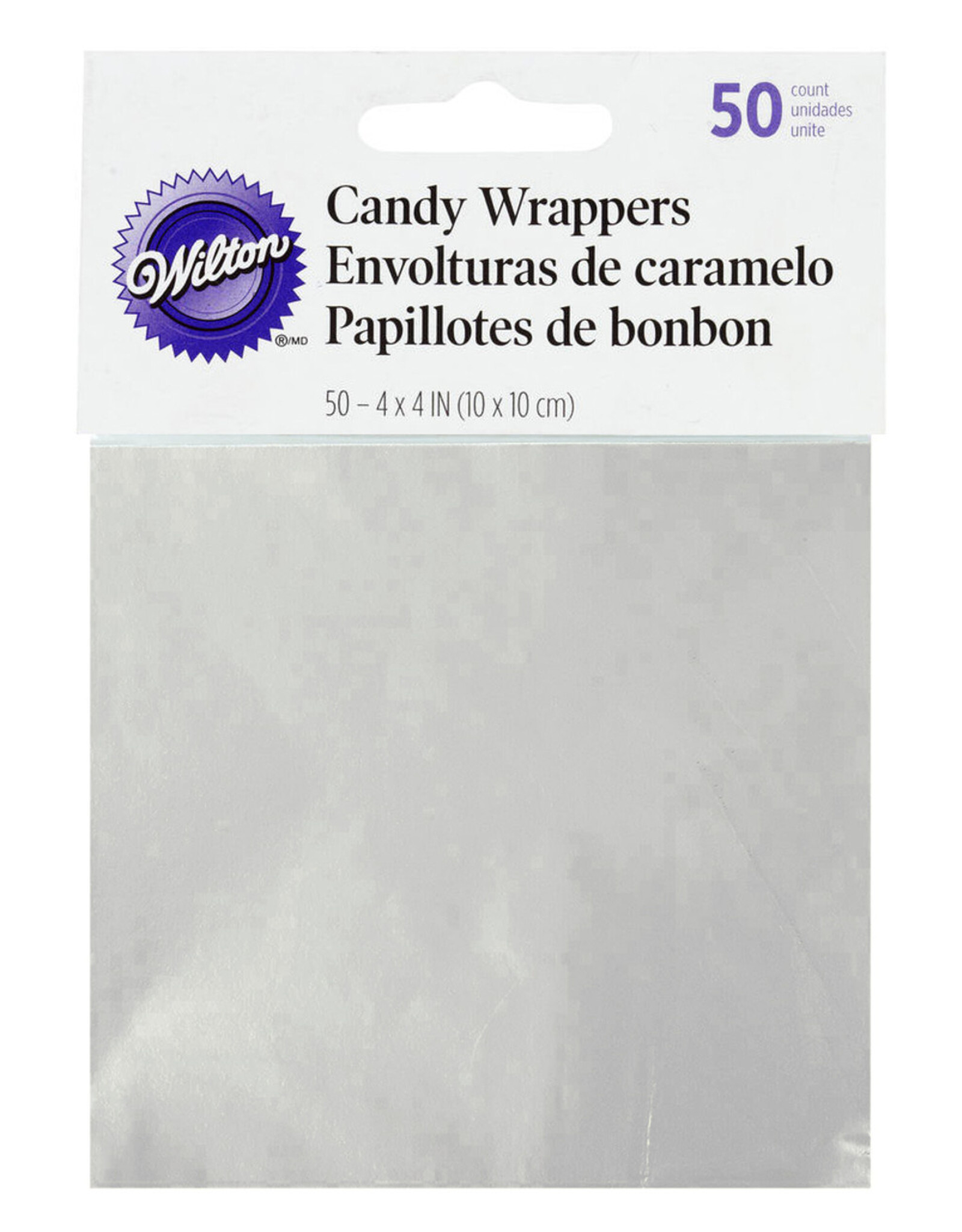 Wilton Wilton Folie Wrappers Zilver pk/50