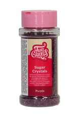 FunCakes FunCakes Suikerkristallen Paars 80 g