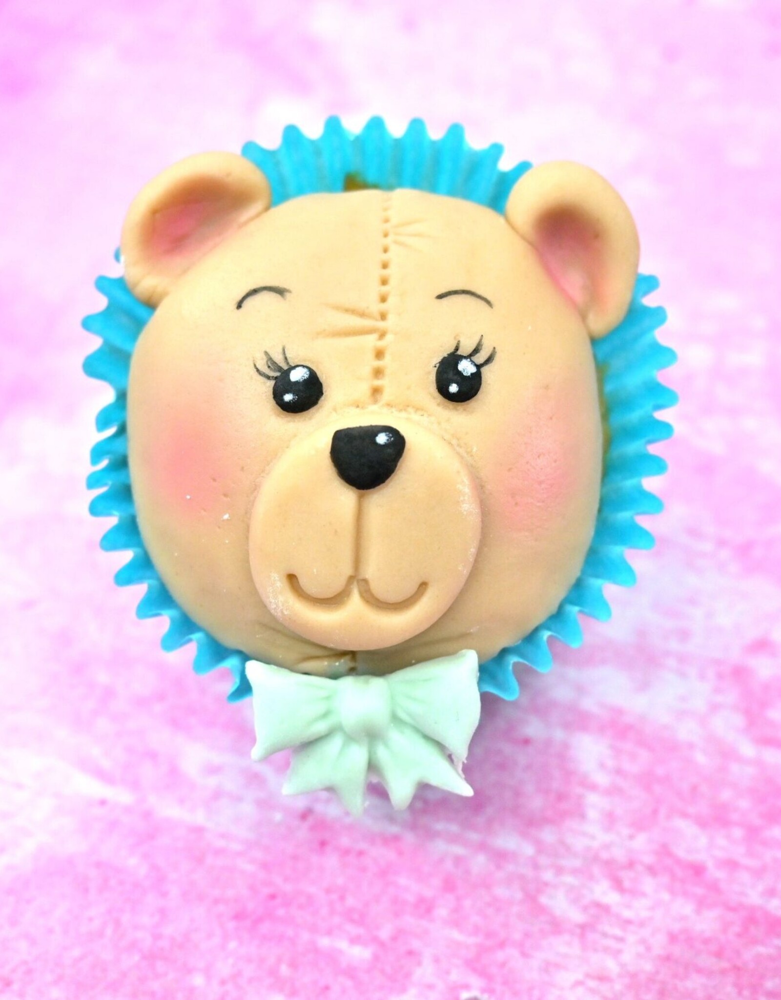 Karen Davies Karen Davies Cupcake Top Mould - Teddy Face