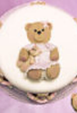 Karen Davies Karen Davies Cupcake Top Mould - Teddy Face