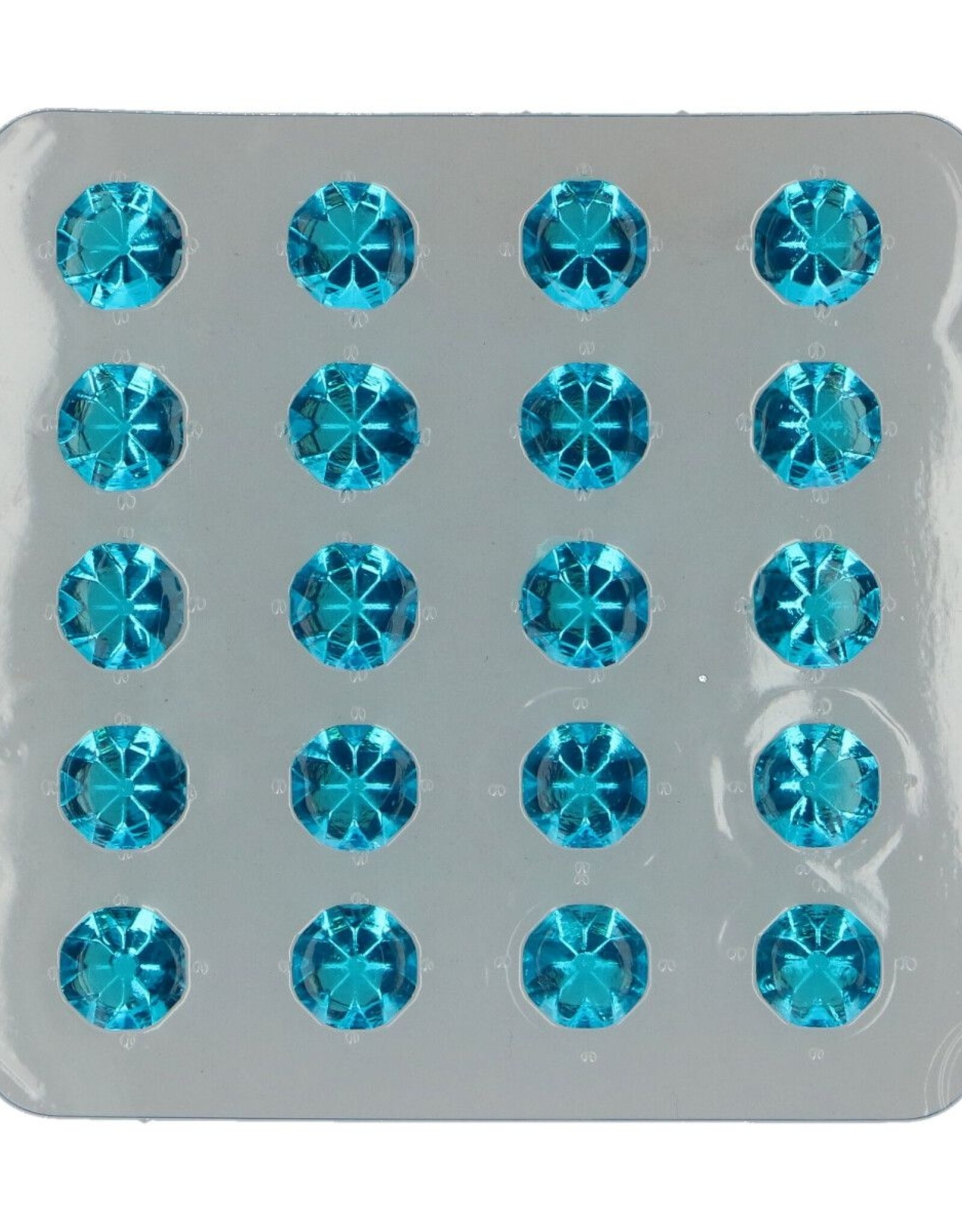 BNC Eetbare Jelly Diamonds Sky Blue pk/20