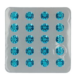 BNC Eetbare Jelly Diamonds Sky Blue pk/20