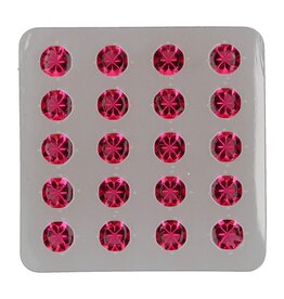 BNC Eetbare Jelly Diamonds Pink pk/20