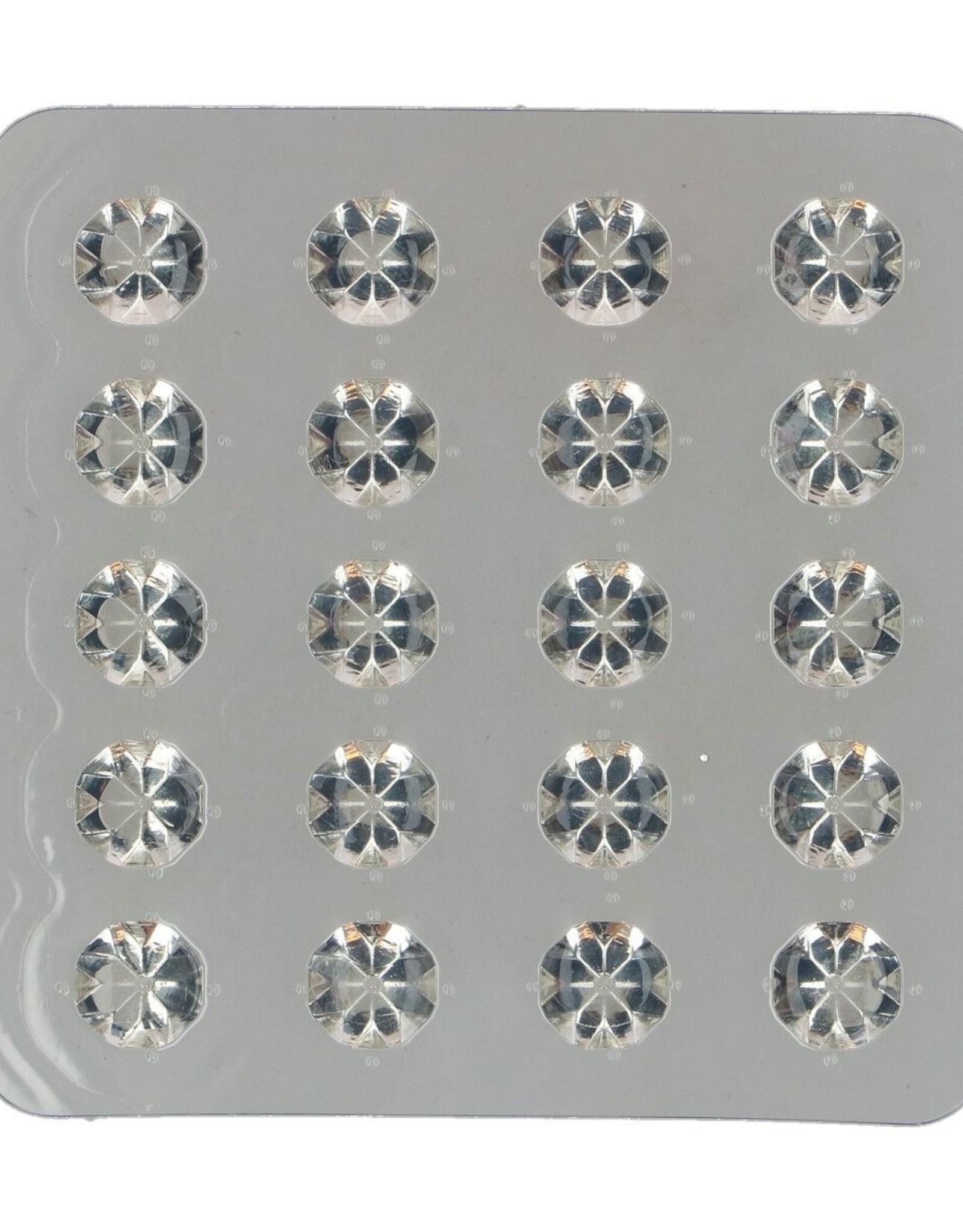 FunCakes FunCakes Eetbare Jelly Diamonds Clear pk/20