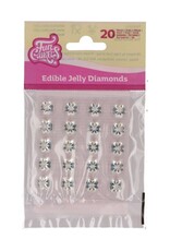 FunCakes FunCakes Eetbare Jelly Diamonds Clear pk/20