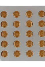 BNC Eetbare Jelly Diamonds Pearl Gold pk/20