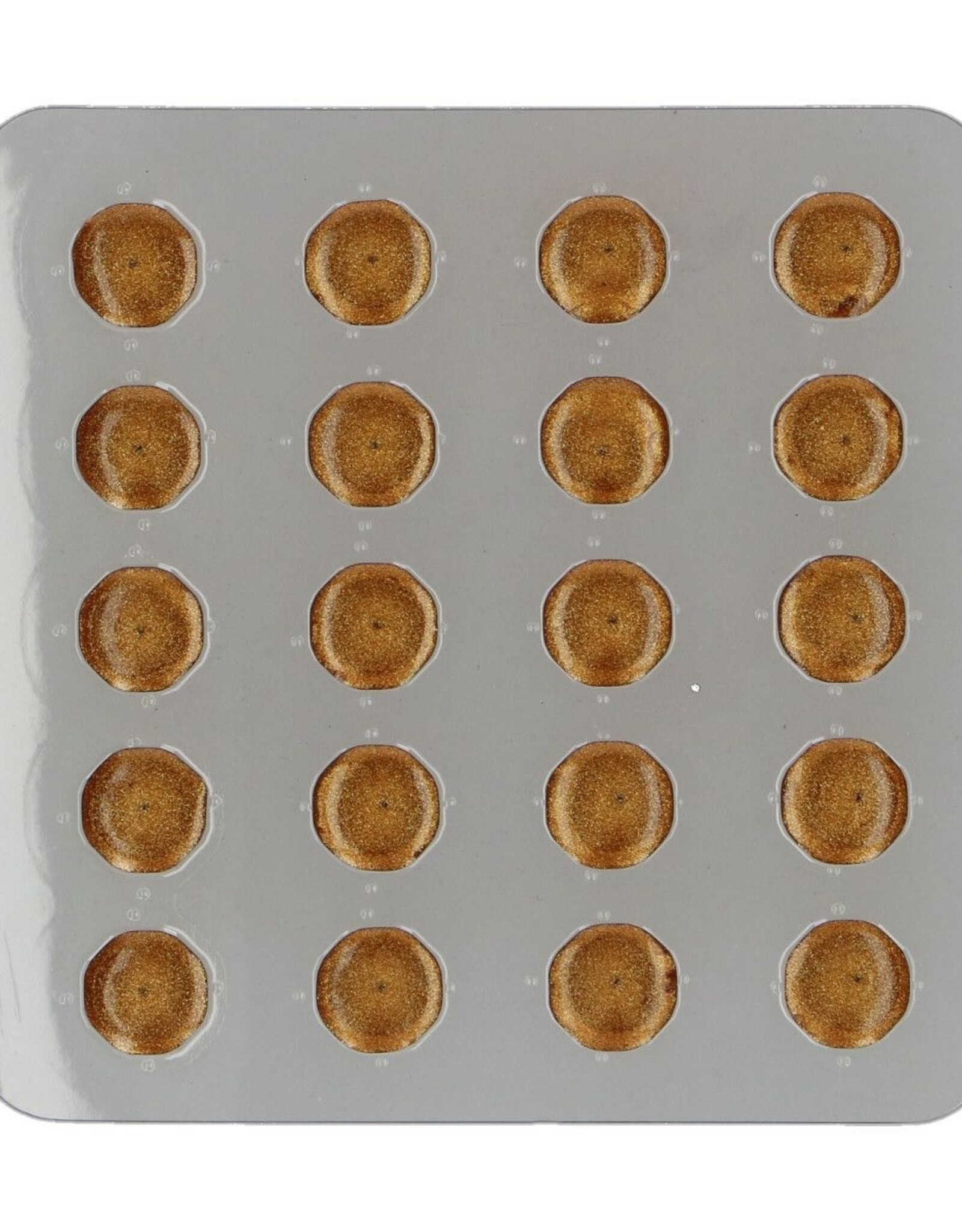 BNC Eetbare Jelly Diamonds Pearl Gold pk/20