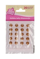 FunCakes FunCakes Eetbare Jelly Diamonds Pearl Gold pk/20