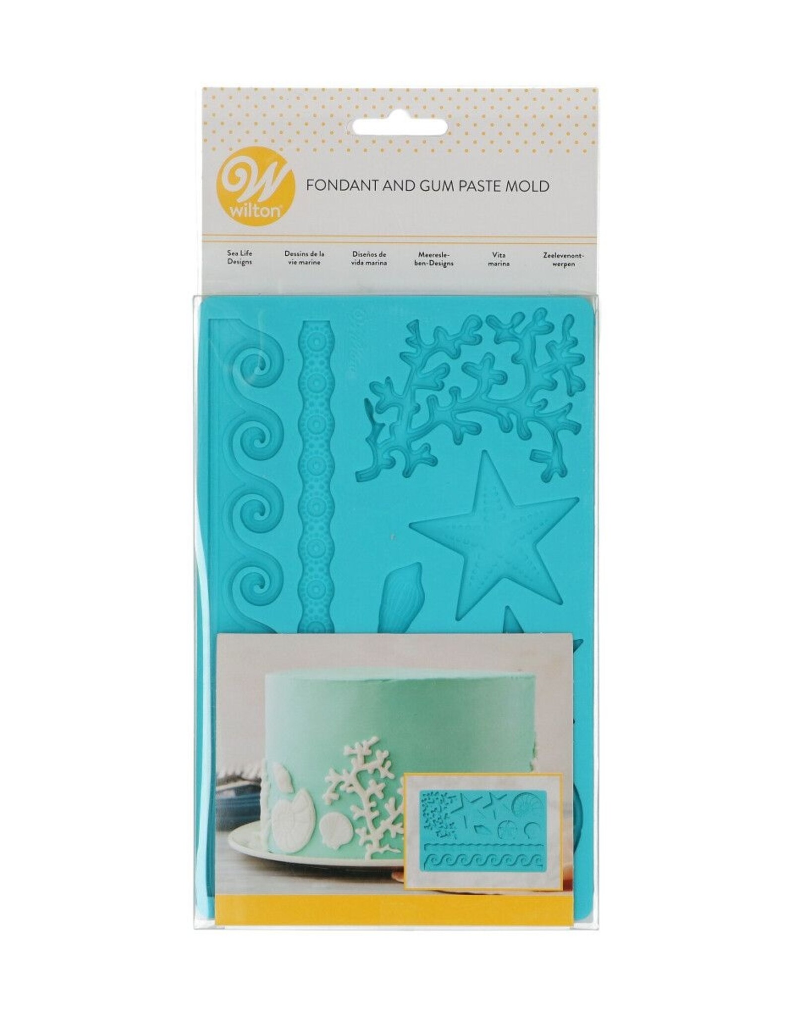 Wilton Wilton Fondant & Gum Paste Mold Sea Life
