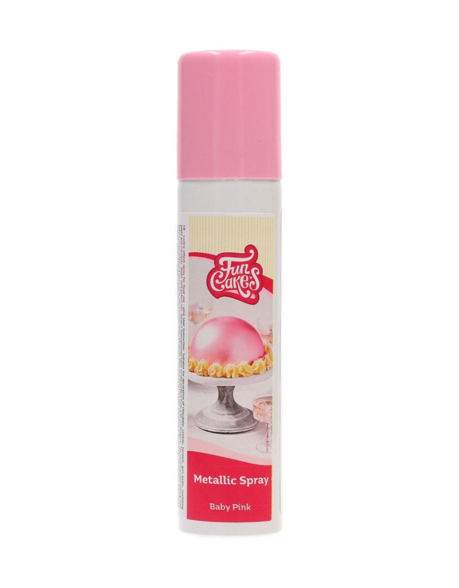 FunCakes FunCakes Metallic Spray Baby Roze 100 ml