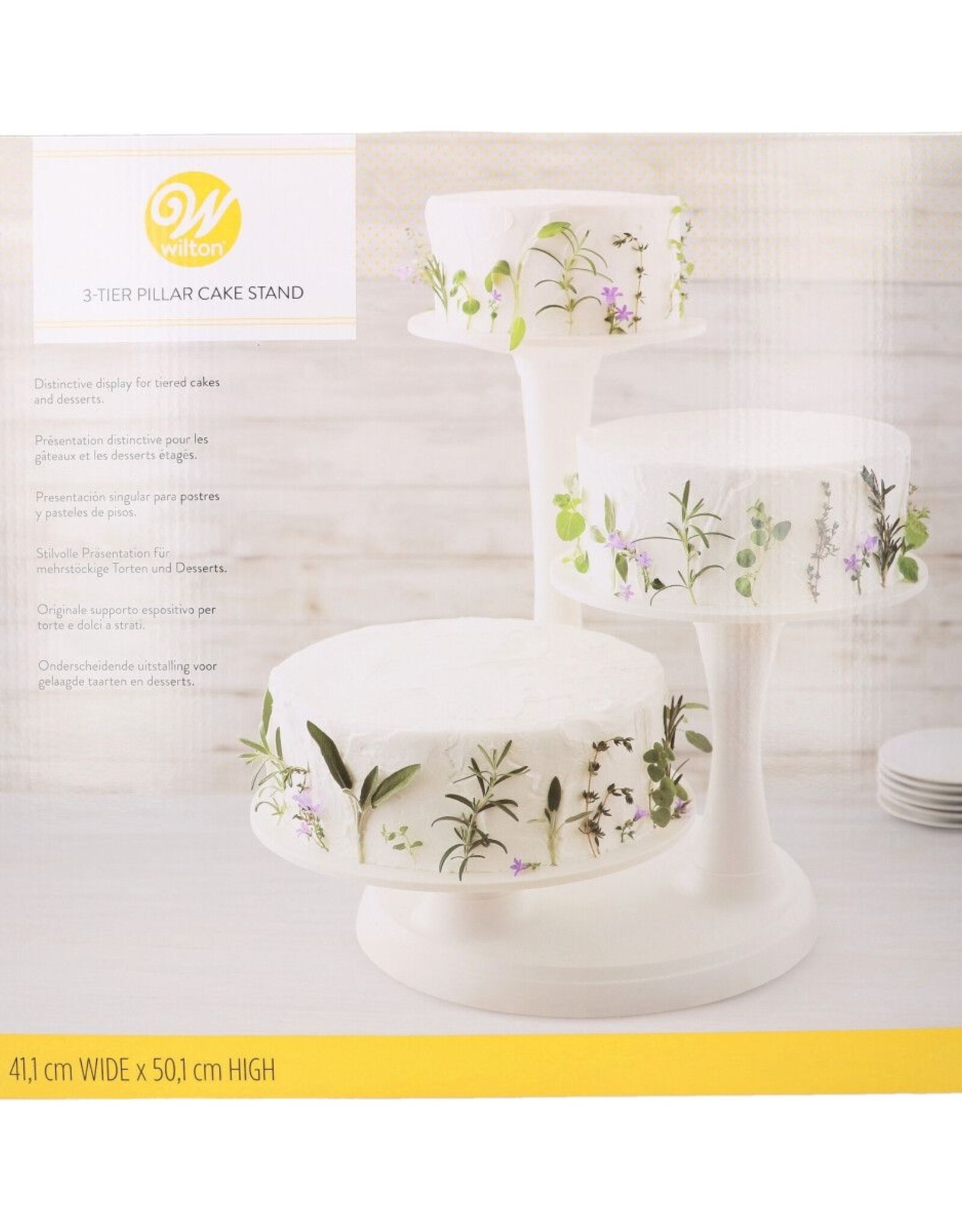 Wilton Wilton 3 Tier Pillar Cake Stand