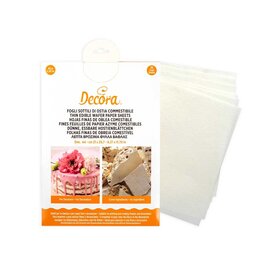 Decora Edible Wafer Paper A4 -White- pk/10