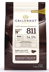 Callebaut Callebaut Chocolade Callets -Puur- 2,5 kg