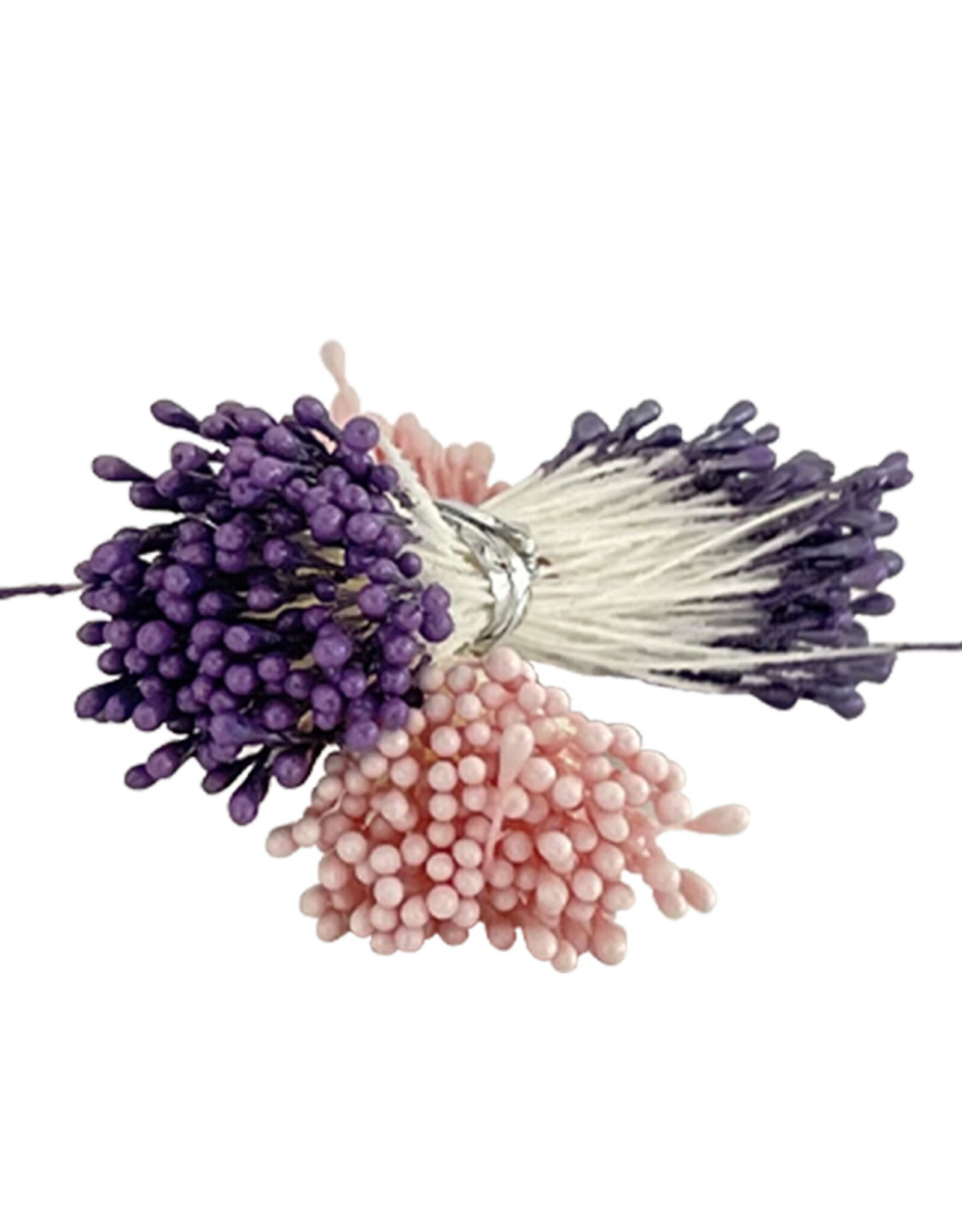 Decora Decora Pistils For Flowers Pearl Violet/Pearl Pink, 288st.