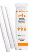 Decora Plastic Dowel Rods Ø 18 mm x 30 cm Pk/4