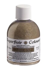 Sugarflair Sugarflair Gekleurde Suiker -Antiek Goud- 100g