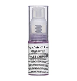 Sugarflair Sugarflair Pump Spray Powder Puff Dust -Violet Shimmer-