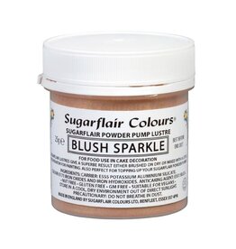 Sugarflair Sugarflair Pump Refill - Blush Sparkle - 25g