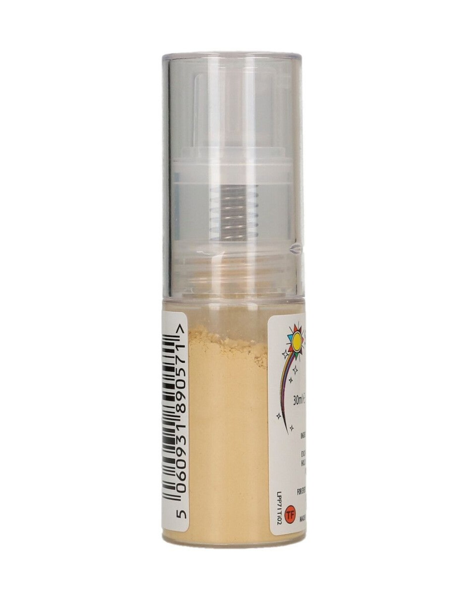 Sugarflair Sugarflair Pump Spray Powder Puff Dust -Parel-