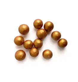 Callebaut Crunchy Chocolade Parels Goud 500g