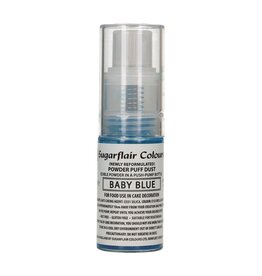 Sugarflair Sugarflair Pump Spray Powder Puff Dust -Baby Blue - 10g