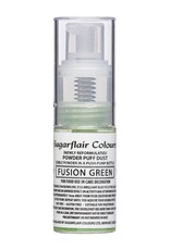 Sugarflair Sugarflair Pump Spray Powder Puff Dust -Fusion Green - 10g