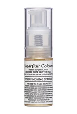 Sugarflair Sugarflair Pump Spray Powder Puff Glitter Dust -Gold Finishing-