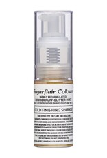 Sugarflair Sugarflair Pump Spray Powder Puff Glitter Dust -Gold Finishing-