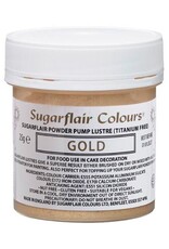 Sugarflair Sugarflair Pump Refill -Gold- E171 Free 25g