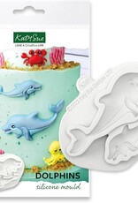 Katy Sue Designs Katy Sue Dolfijnen Siliconen mal