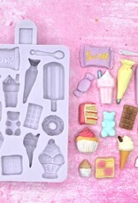 Karen Davies Karen Davies Siliconen Mal - Miniatuur Snoepgoed