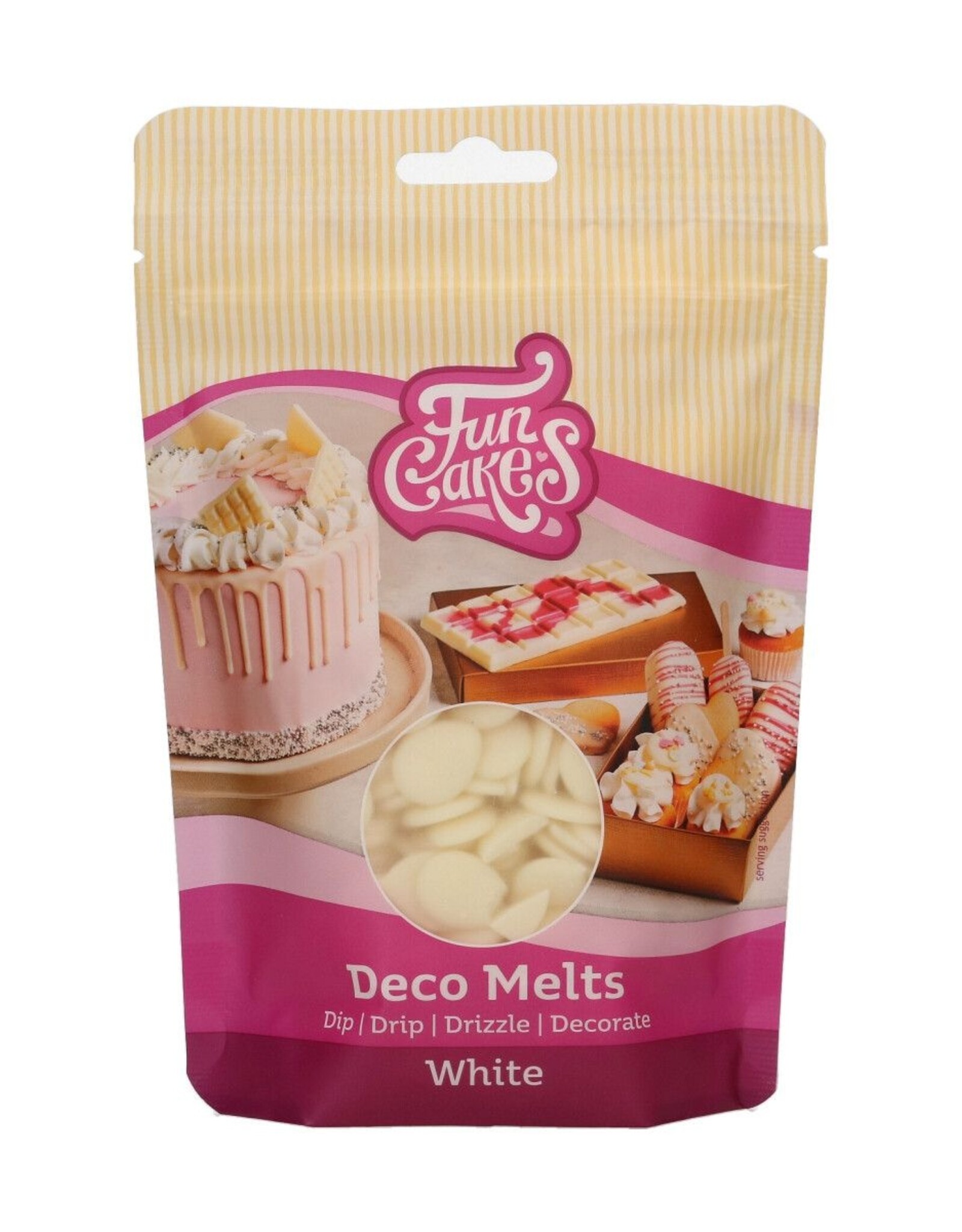 FunCakes FunCakes Deco Melts -Wit- 250g