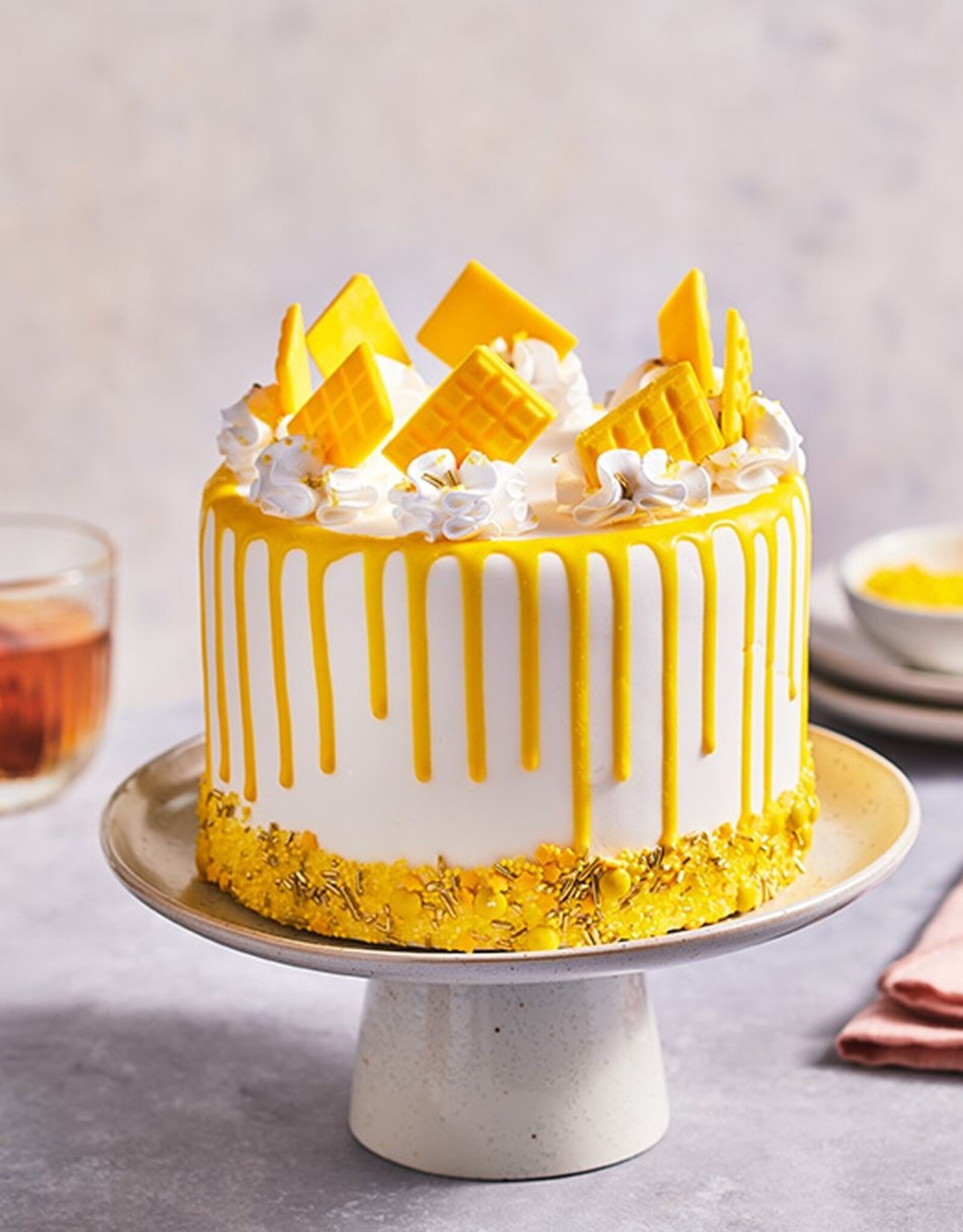 FunCakes FunCakes Cake Drip Geel 180 g