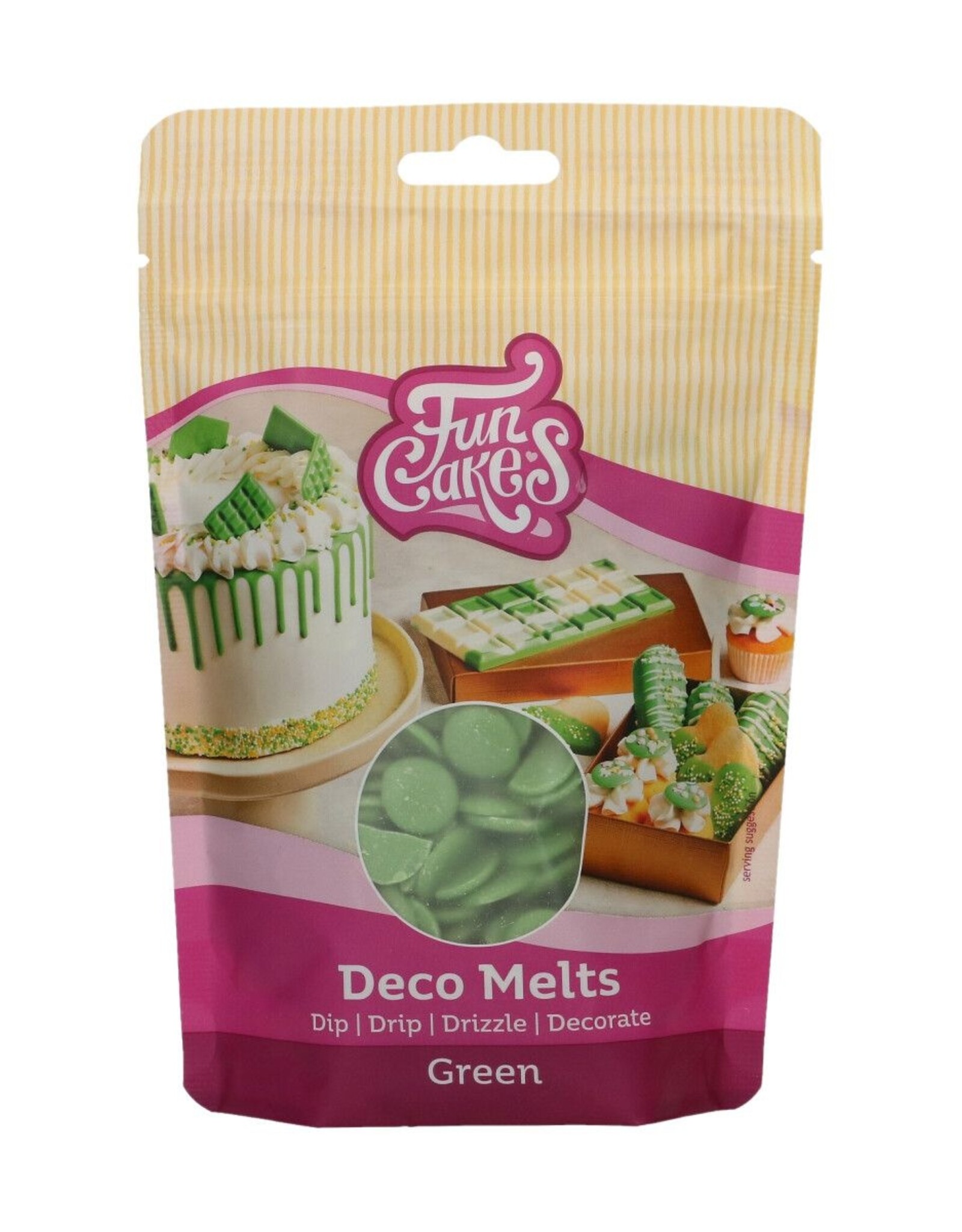 FunCakes FunCakes Deco Melts -Groen- 250g