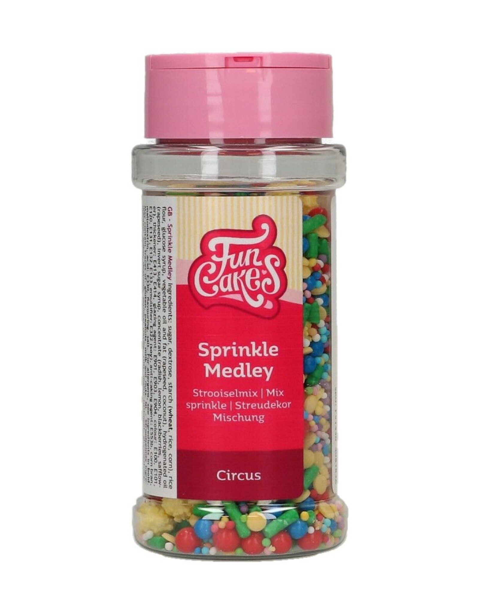 FunCakes FunCakes Sprinkle Medley Circus 65 g