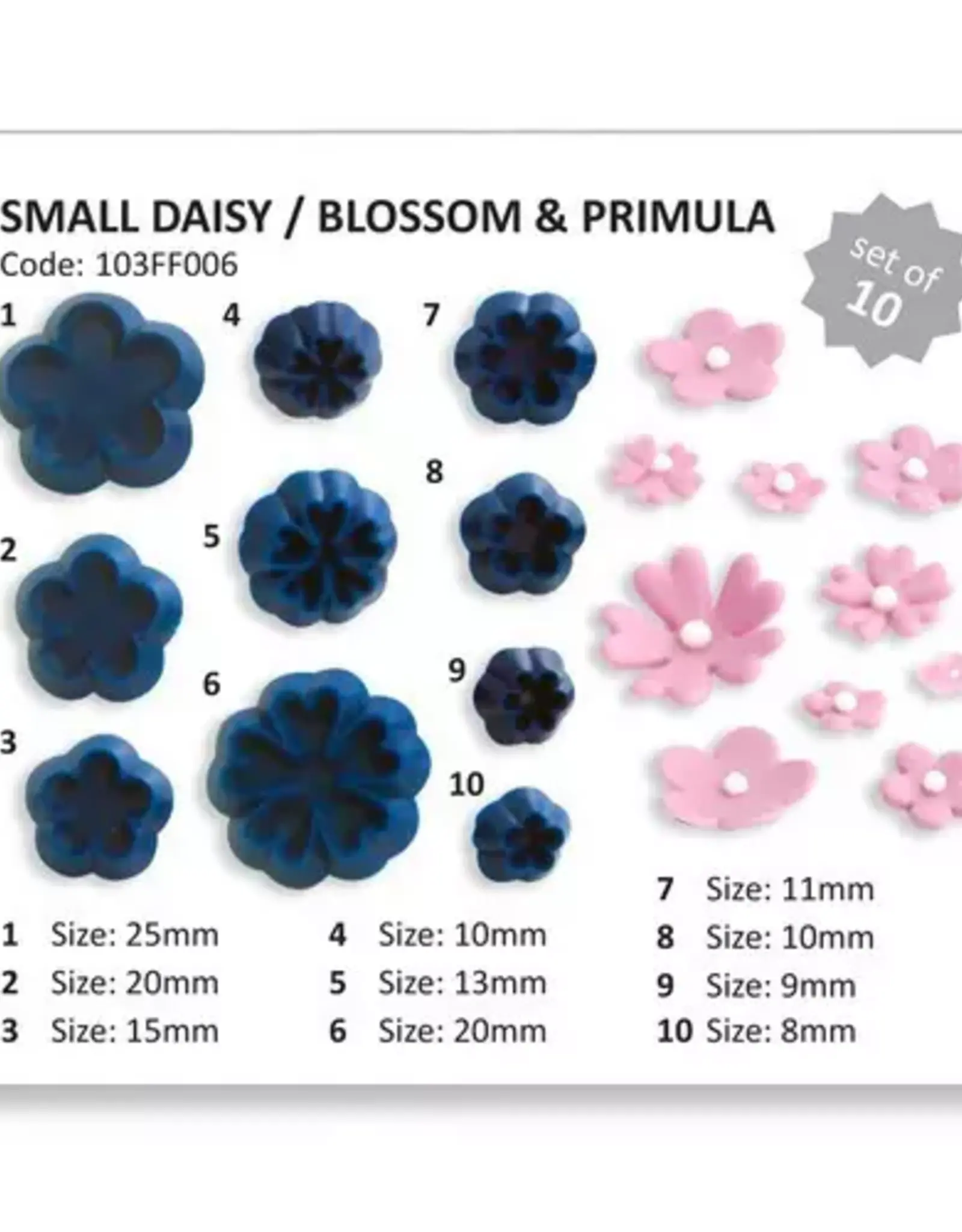 JEM JEM Baby/Daisy Blossom & Primula set/10