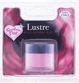 Rainbow Dust RD Edible Lustre - Metallic Raspberry Velvet