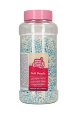 FunCakes FunCakes Zachte Parels Medium Blauw/Wit 500 g