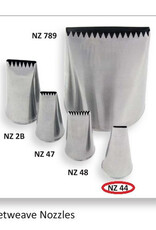 JEM JEM Small Plain Basketweave Nozzle #44